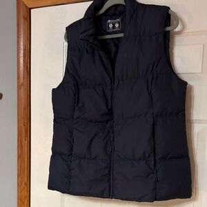 Women's Navy Puffer Vest